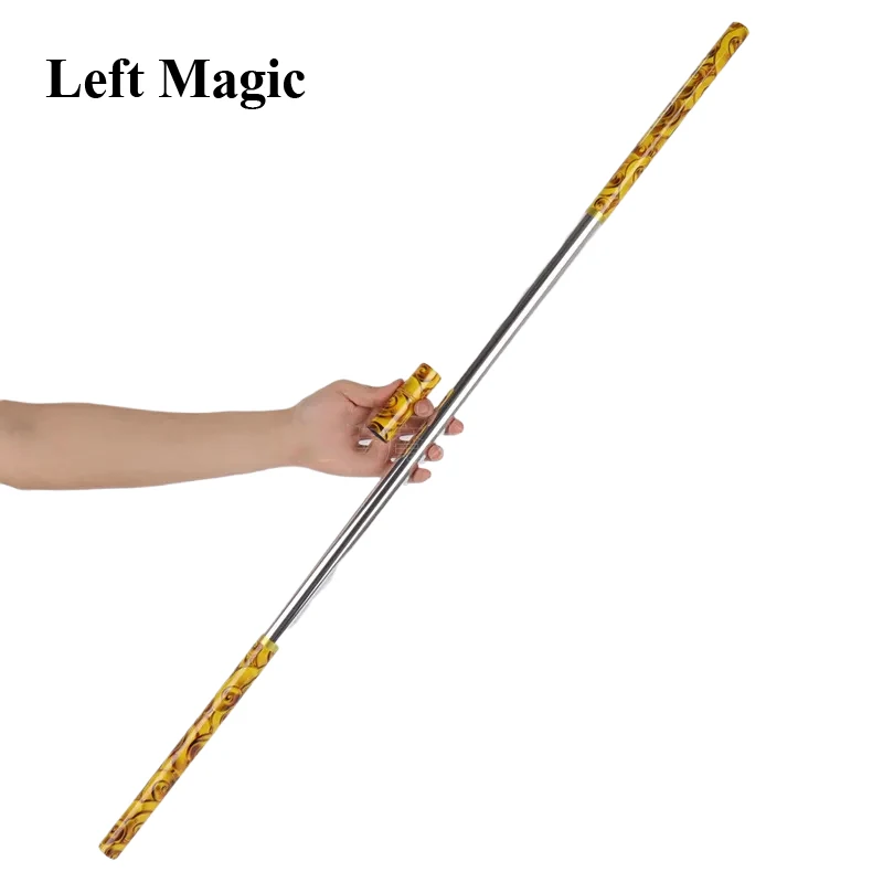 1 pc 100cm plastic Appearing Cane Elastic Rod Magic Tricks Wand Telescopic Magic Props Halloween Toy Stage Magic Show Props