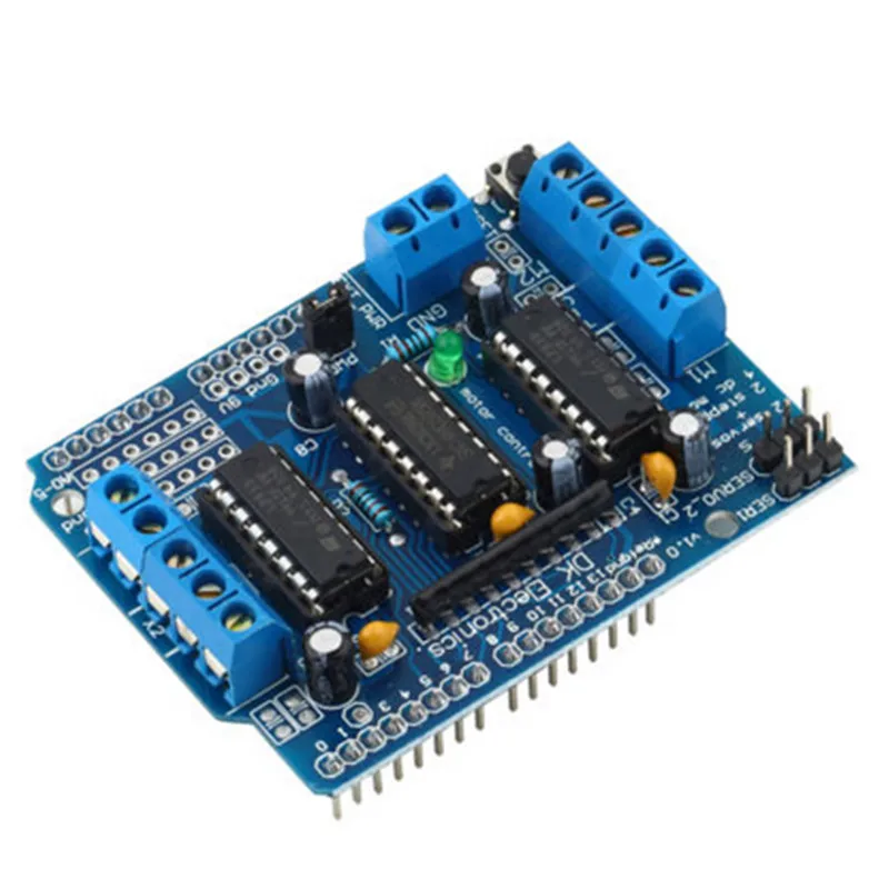 

L293D Motor Control Drive Shield dual For arduino Mega2560 4 Channel L293 Motor Drive Expansion Board Motor Driver Module