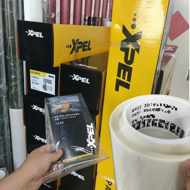 

XPEL Ultimate Plus Автоматическая защитная пленка для краски ТПУ PPF Высокоглянцевое прозрачное самовосстанавливающееся покрытие Устойчивое к царапинам Пятностойкое покрытие