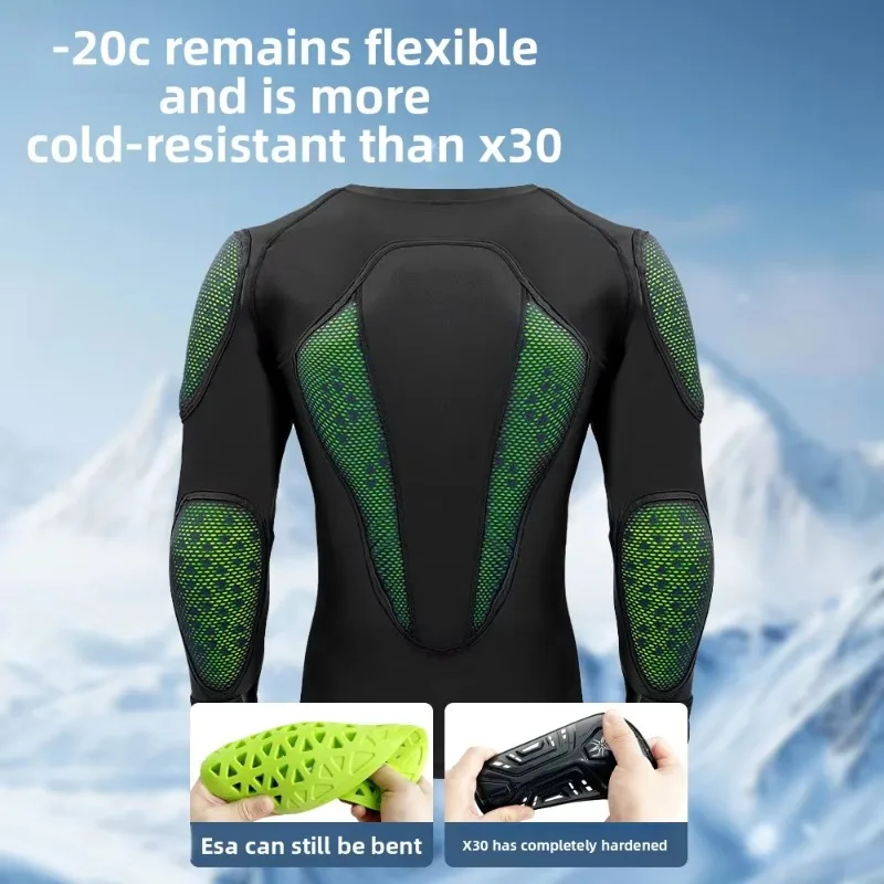 Cross-border Ski Fall-Protection Armor Suit Protective Gear for Men's Alpine Snowboard Hip Protection Pants Sports Equipment
