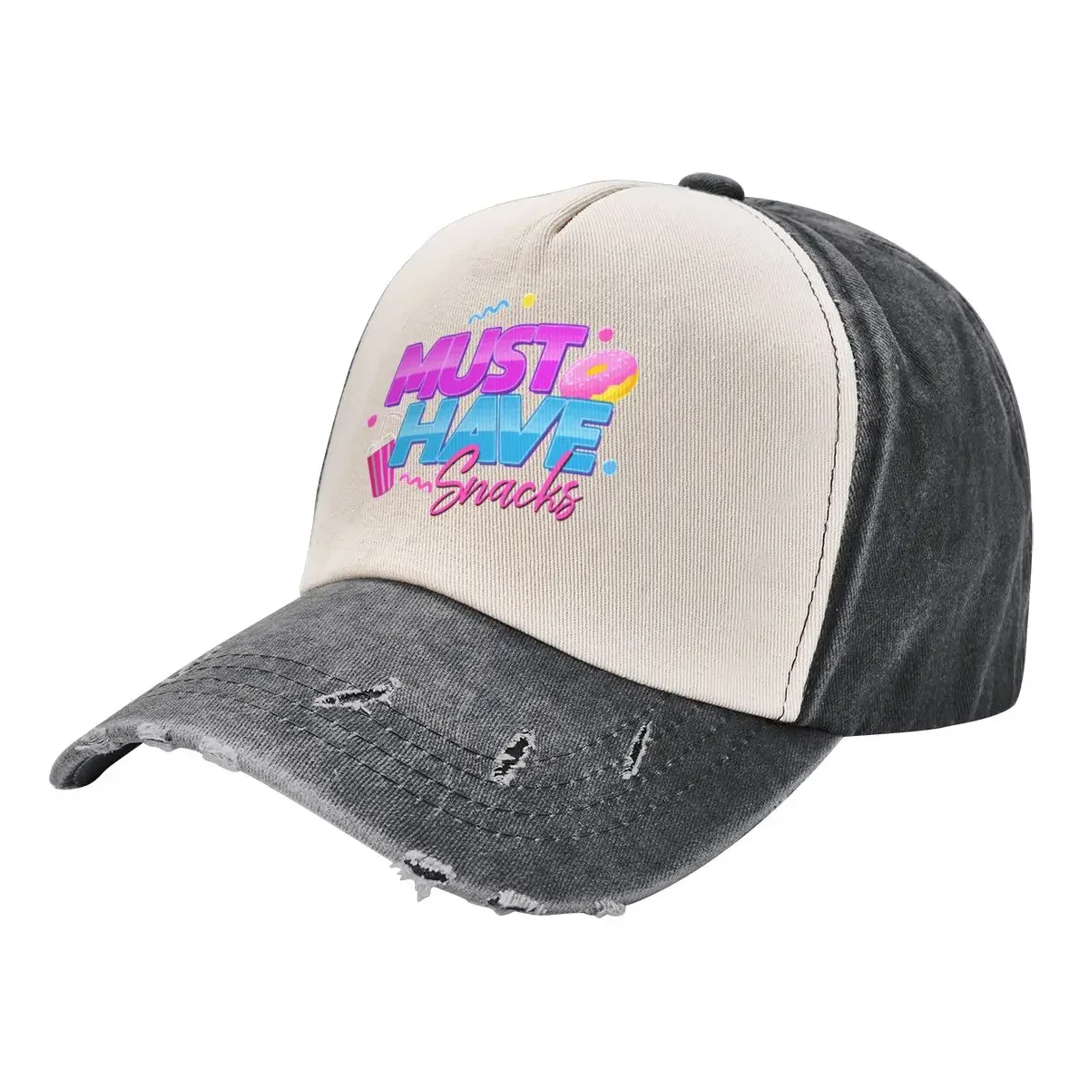 Morejstu Merch More Jstu Must Have Snacks Baseball Cap |-F-| Snap Back Hat dad hat Ball Cap Male Women's