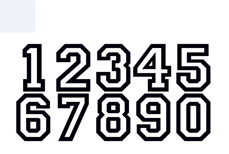 

Car Sticker Die Cut Neon Fluorescent Racing Number Sticker for Car Motor Bike Vinyl Decal Waterproof Sunscreen,20cm*20cm