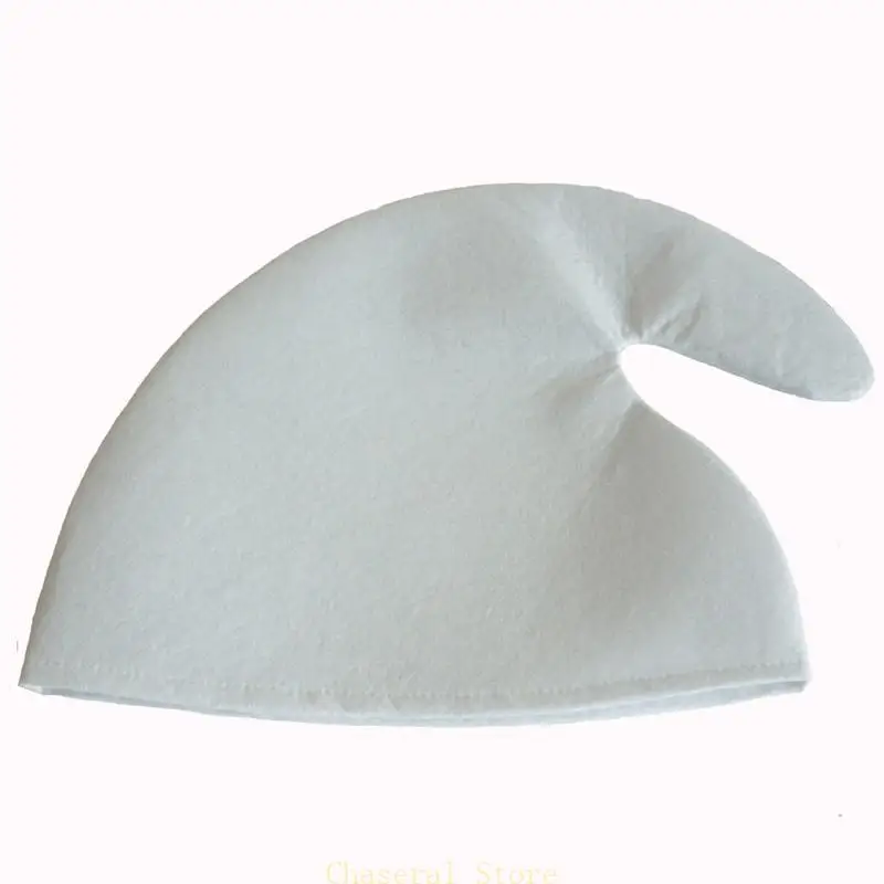 E7CE Xmas Headwear Decor Elves Hat Multi-color Hats Christmas Hat Cosplay Show Props