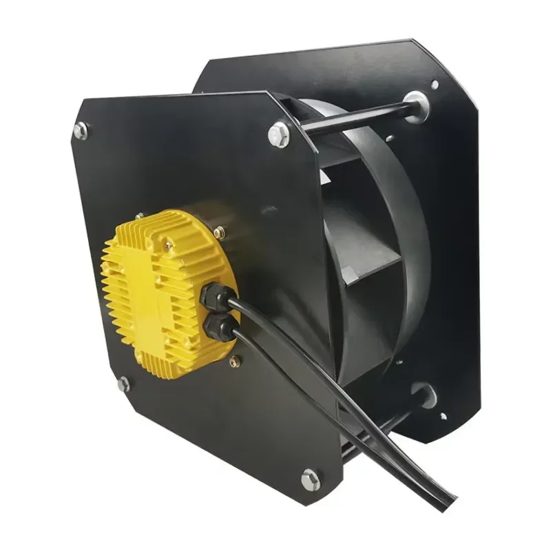 For High Airflow 280mm EC Centrifugal Wall Fan 230V 2000m/h Backward Curved Brushless 0-10V PWM Control Low Noise Air