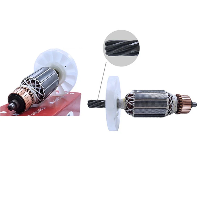 

HHO-Armature Anchor 7Teeth AC220V-240V Armature Anchor Replacement For Electric Rotary Hammer HM0810