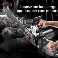 16 Inch Electric Chain Saws Outdoor Woodworking Cutting Wood Plug-in Electric Saws For Household Use Small Handheld Logging Saws