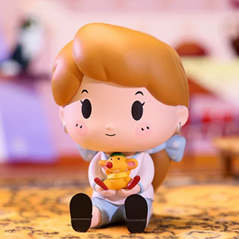 POP MART Disney Princess Pajamas Series слепая коробка-милые аниме-фигурки, украшения, загадочные подарочные фигурки-сюрпризы