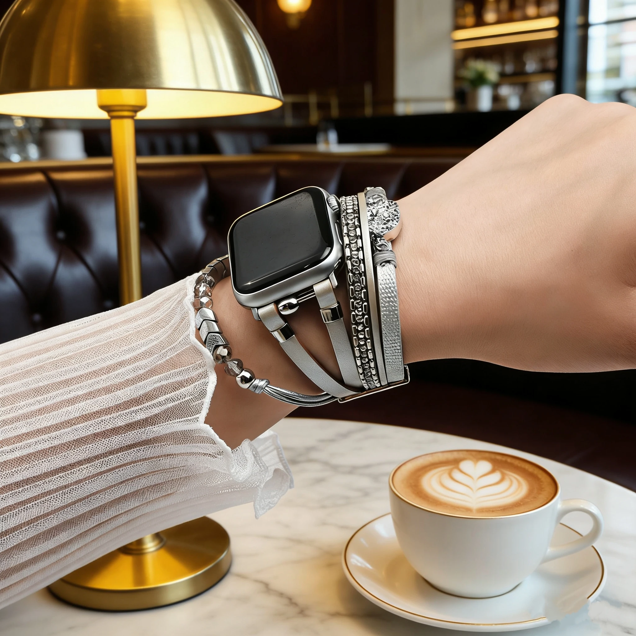 Schönes Pfeil-Armband für Apple Watch Serie S11/10/8/7/6/3/4/5/9 40mm 41mm 38mm 42mm 44mm 45mm 46mm Armband