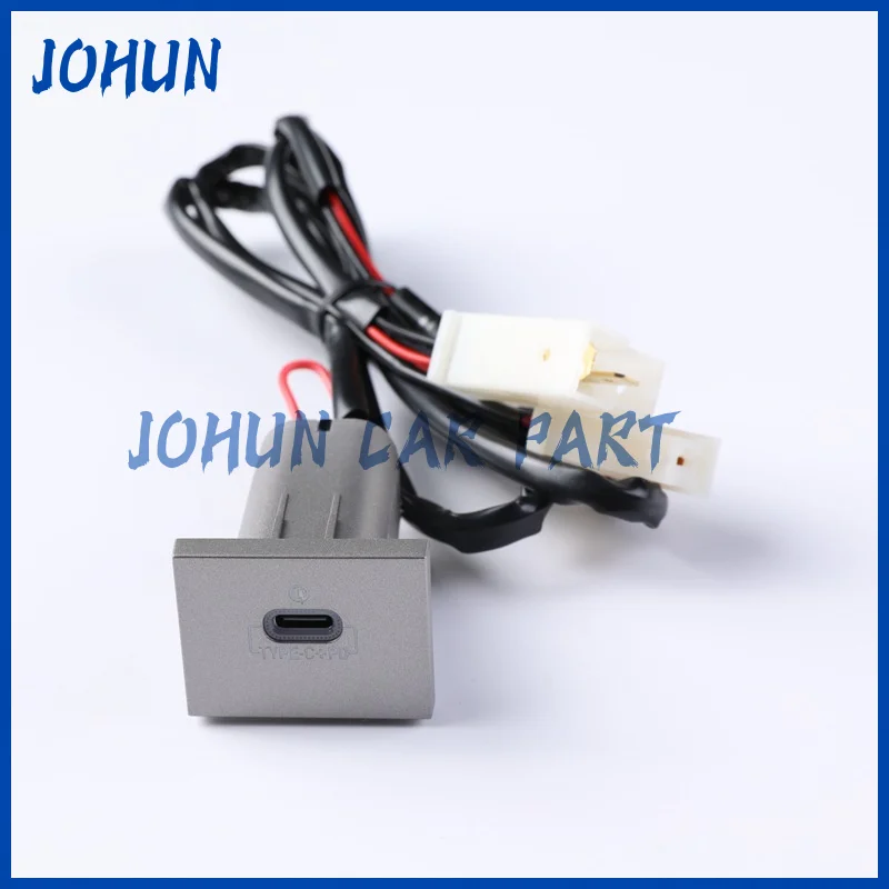 Car USB Charger Socket Fast Charge Adapter QC3.0 Power Outlet Switch For Ford Focus 2 Mk2 2009 2010 2011 New Cars Accessories
