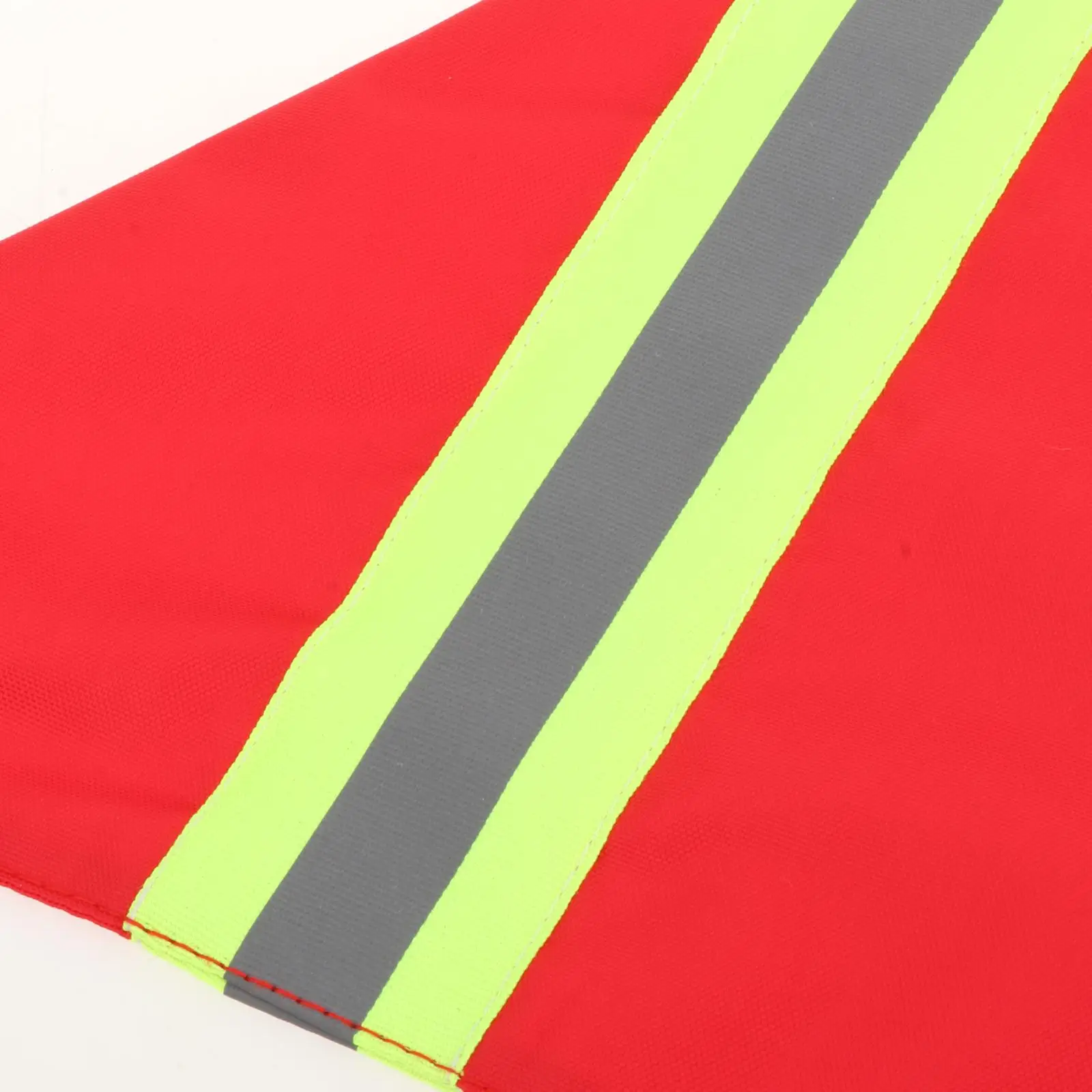 Reflective Kayak Tow Flag with Webbing Strap High Visibility Oxford Cloth Safe Travel Sign for Canoe Boating