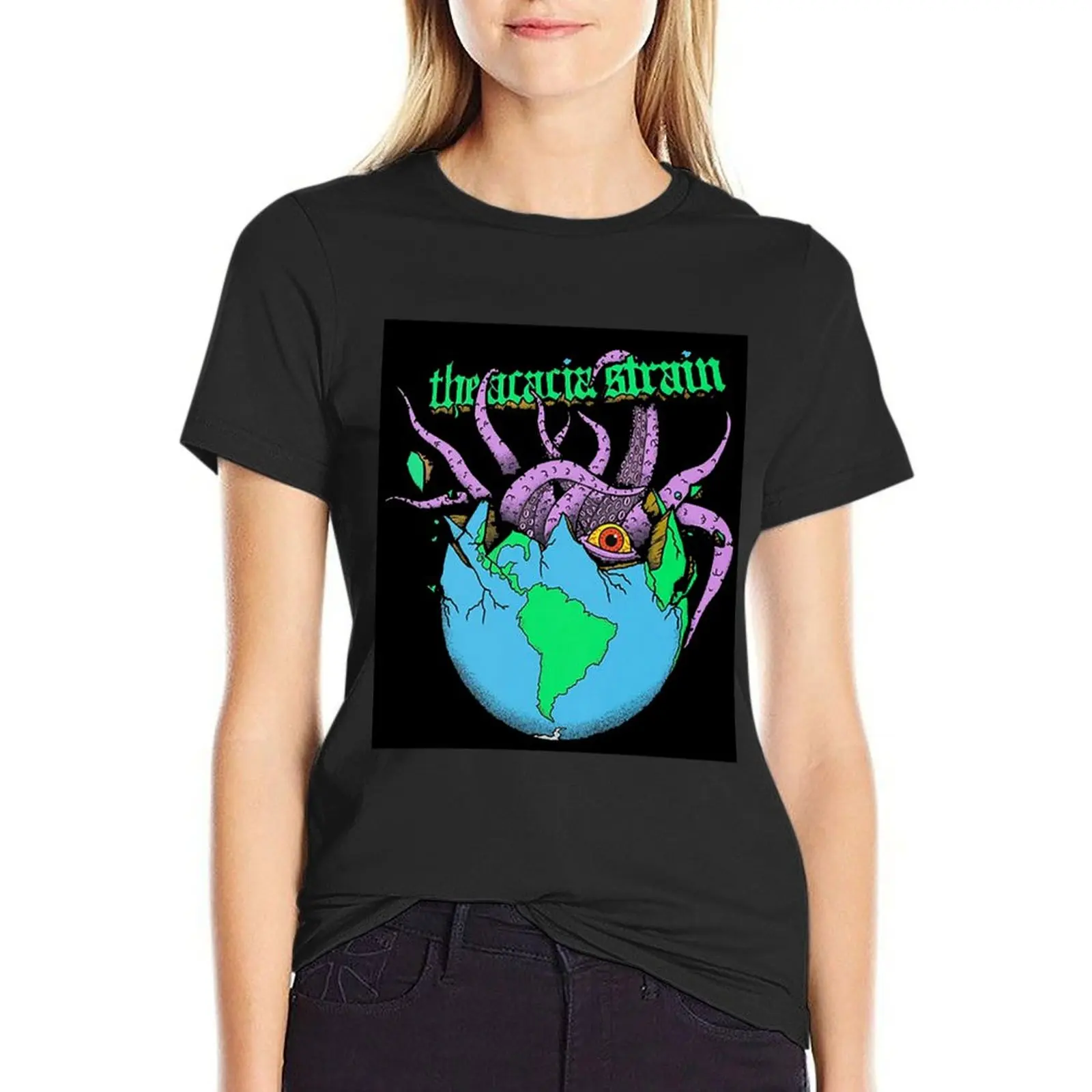 

the acacia strain NEW T-shirt cute clothes cute tops tees plus size t shirts for Women loose fit