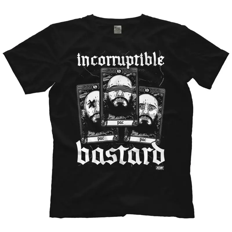 PAC Incorruptible Bastard AEW Offizielles T-Shirt