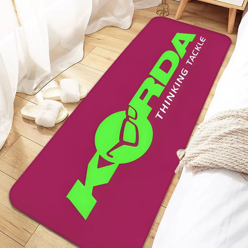 Korda Tackle Door Mat Entrance Non-slip Doormat Washable Kitchen Carpet Living Room Hallway Rugs Bathroom Bath Door Mats