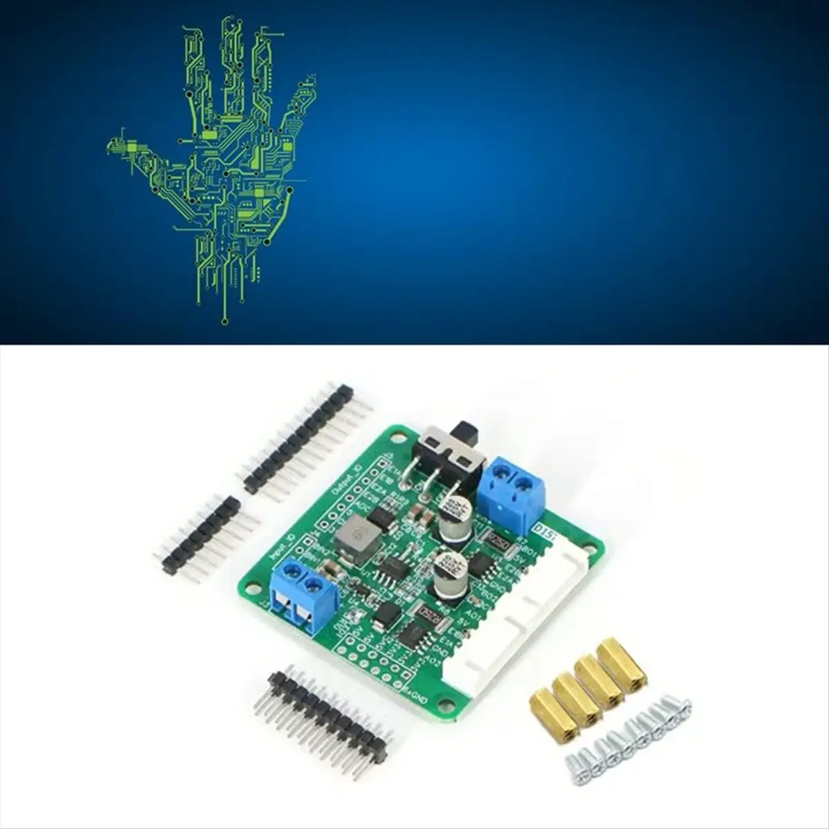 AT8236 FNG Motor Driver Module with Voltage Stabilization High Performance Ultra L298 Balanced Drive Trolley Module