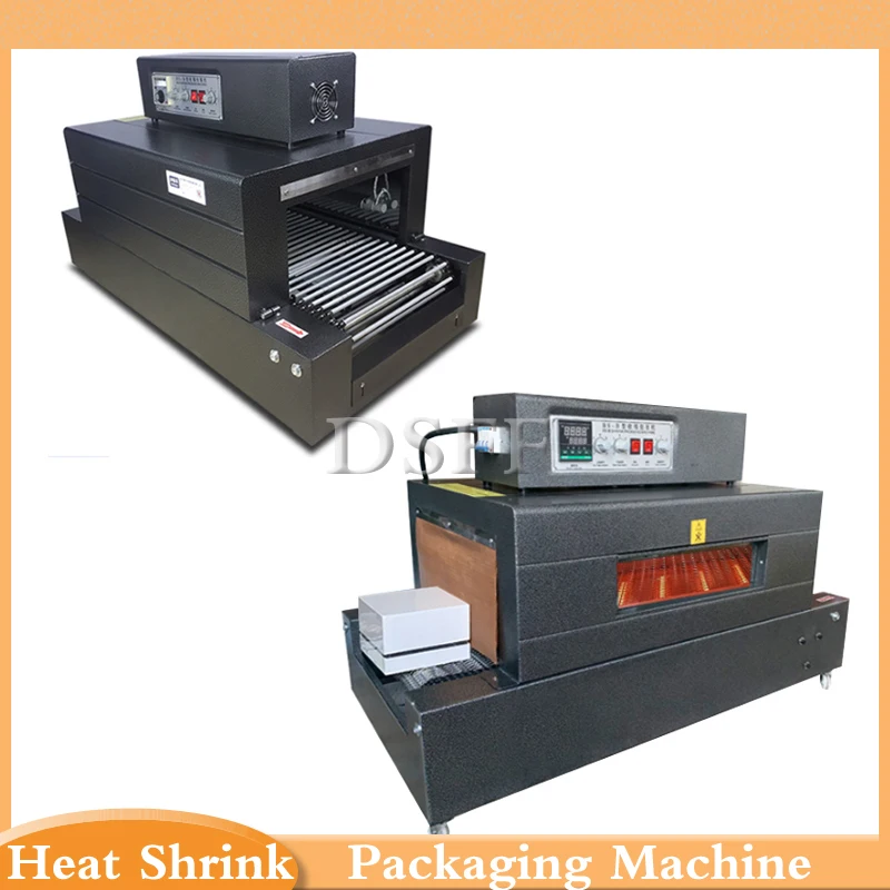 Fully Automatic Far-Infrared Plastic Film Shrink Packaging Machine, Tableware Bottle Box Sealing Machine