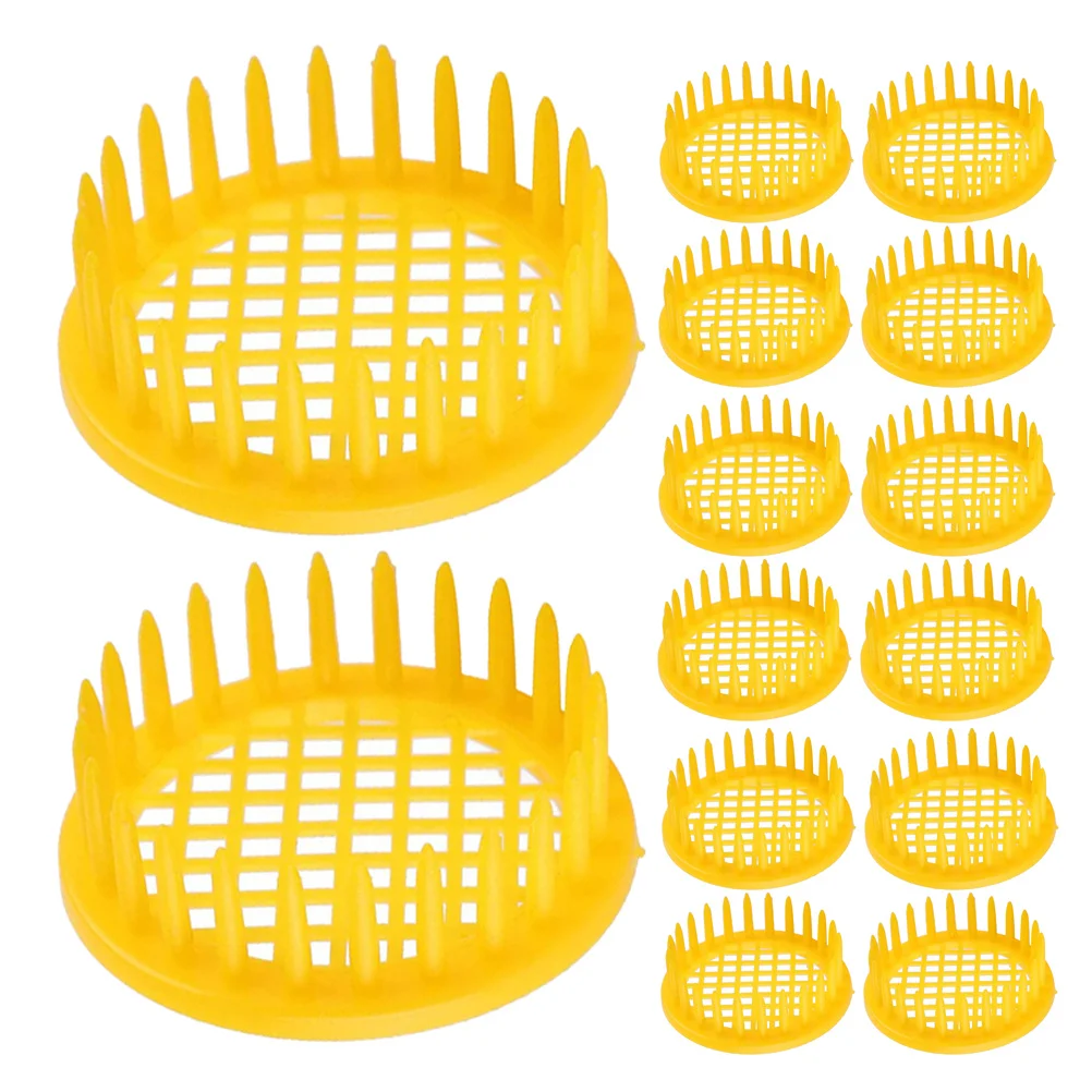 

18pcs Beekeeping Queen Cage Plastic Ventilated Hive Tool For Queen Transport Inspection Beekeeper Supplies Breeding Management