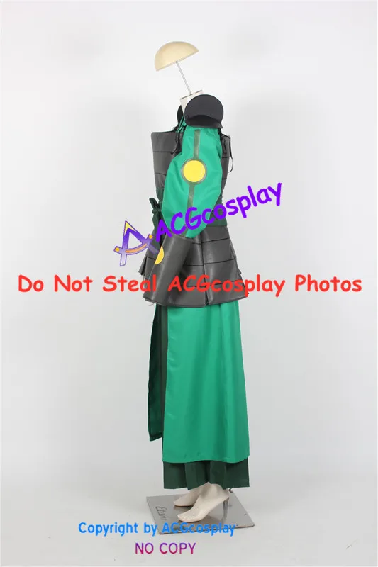 Kyoshi Warriors Cosplay Costume acgcosplay include Shoulder Armor version 2 - view 3