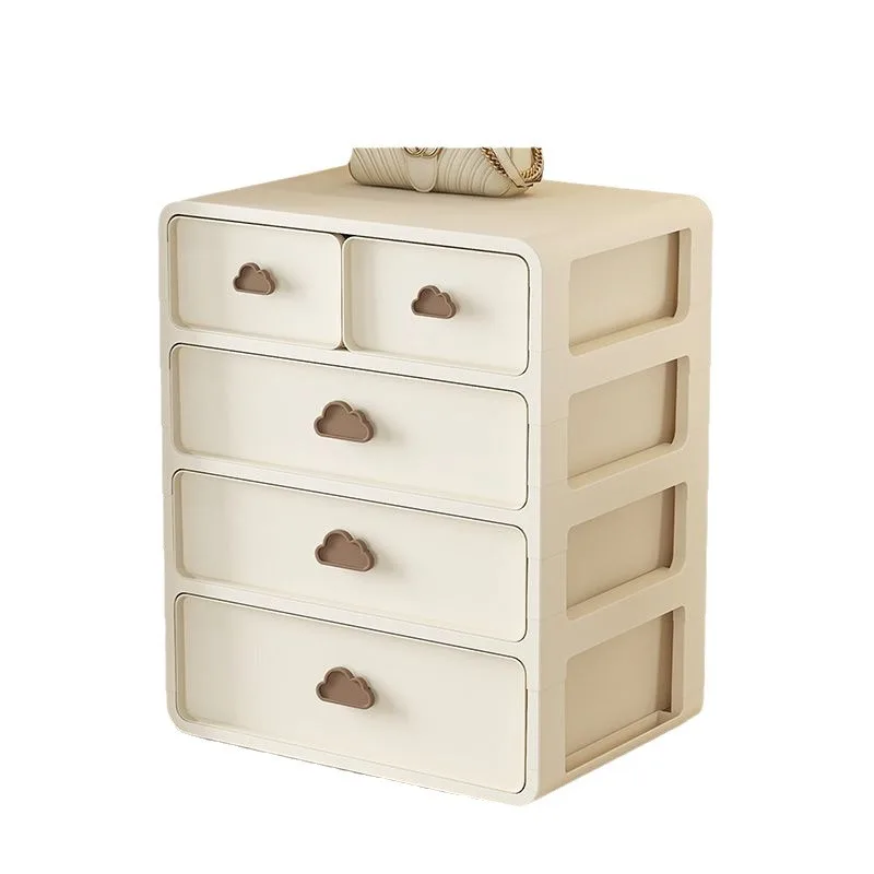 

Органайзер для хранения нижнего белья Cloud Button Drawer Style 3-в-1: коробка для бюстгальтеров, носков и брюк, пластиковое решение для домашнего хранения