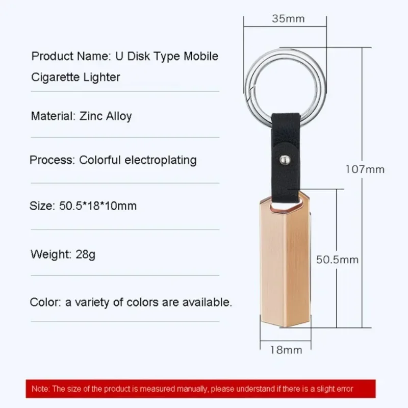 Battery-free Electric Lighter for Type-C Mobile Phone Portable Mini Cigarette Ignition Aircraft on Board Smoking Lighters Gift