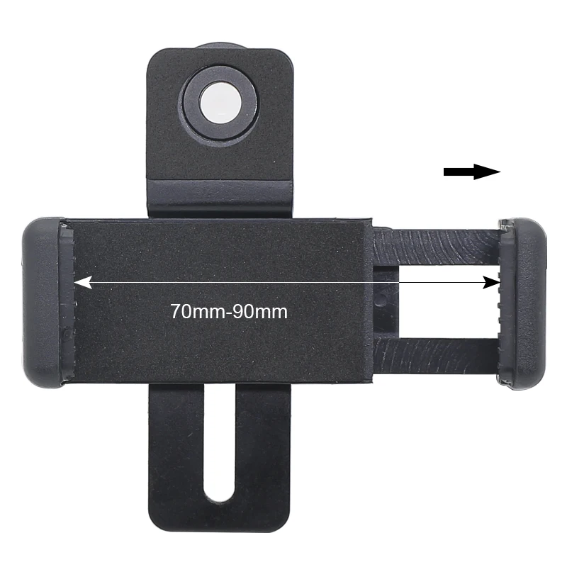 Telefonclip für Mikroskop mit 12,5-fachem Okularlinse, Handy-Montageadapter, Teleskop-Zubehör, Durchmesser 23,2 mm, 30 mm, 30,5 mm – Detail 3