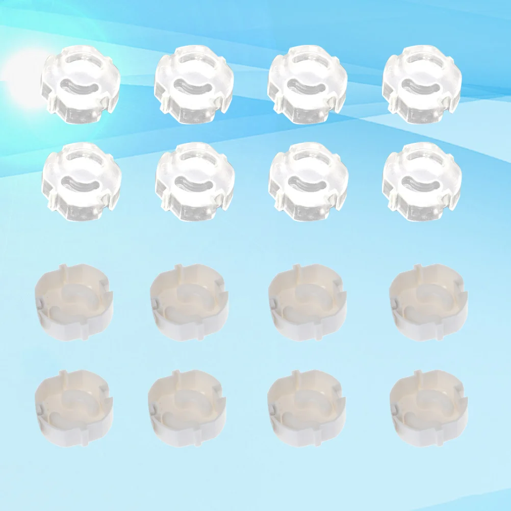 20 قطعة مخرج طاقة ل الاتحاد الأوروبي القياسية المقبس Abs السلامة حامي المكونات حريزعلى الأطفال متعددة الوظائف غطاء المخرج غطاء التدقيق الطفل #2