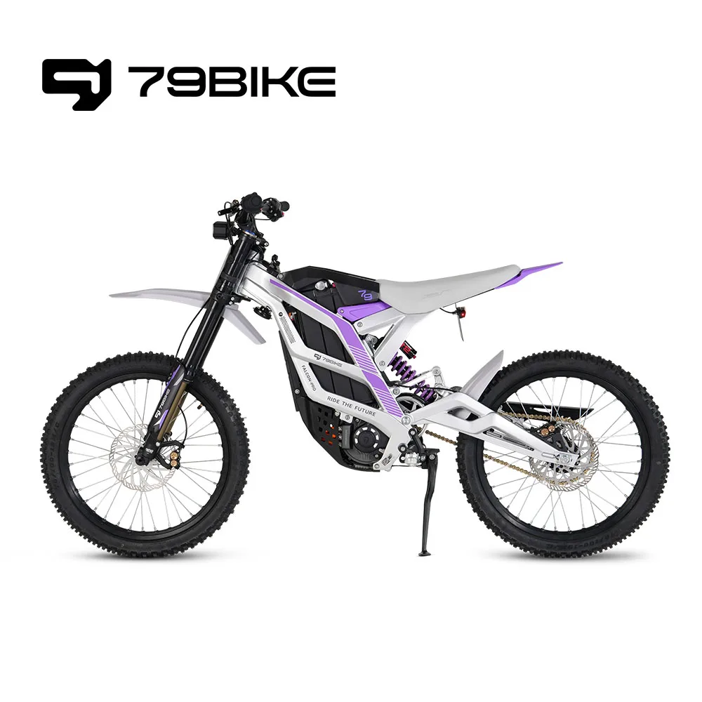 79bike Falcon Pro Electric Bike Motorcycles 5000W Brushless Gearless Motors 72V35AH Lithium Battery Adult Off Road Ebike