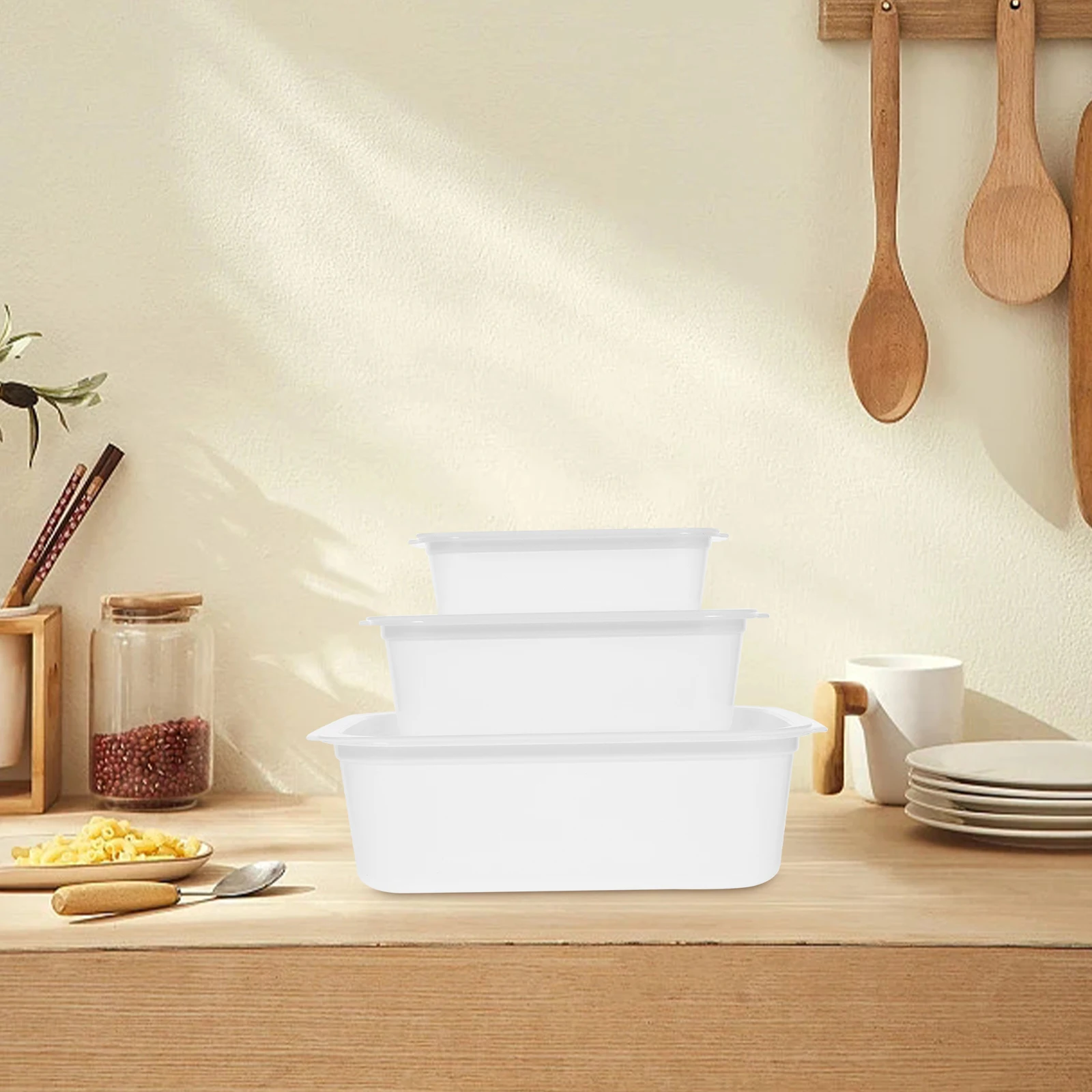 

Fridge Storage Boxes Fresh Keeping Containers Reusable Freezer Organizers Household Food Storage Cases Crisper Bins Kitchen