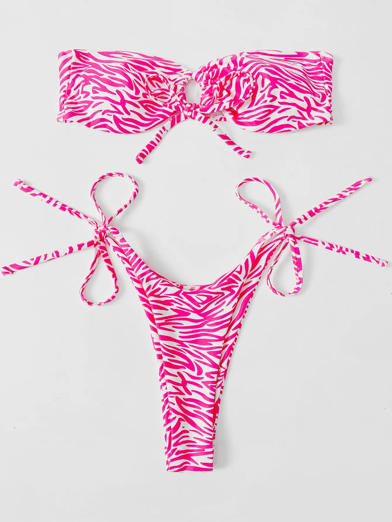 ZTVitality Zebra Bikini Stampa Bikini Sexy 2023 Nuovo Arrivo Reggiseno Imbottito Fasciatura Vita Bassa Costume Da Bagno Femminile Costumi Da Bagno Delle Donne Biquini