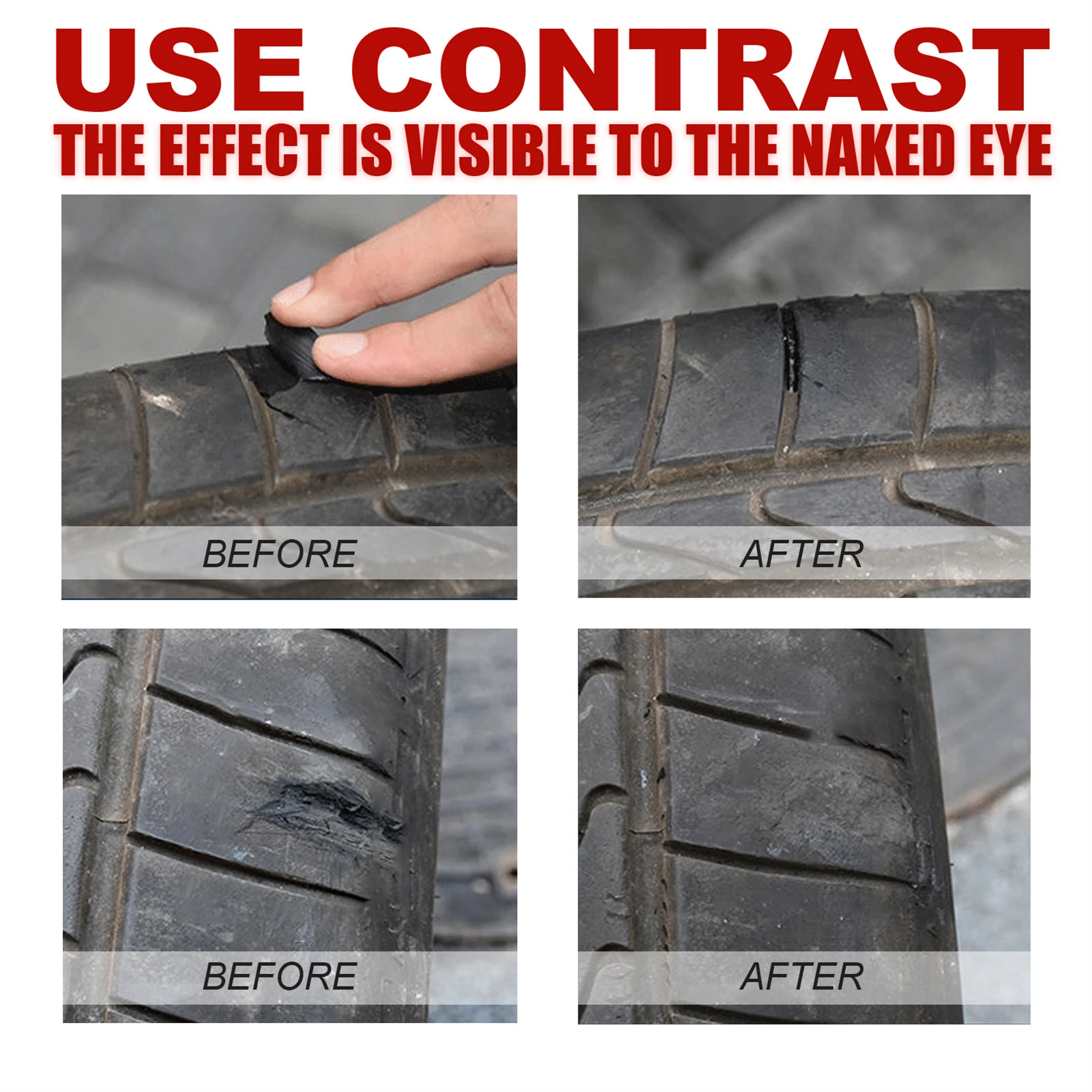 

Мгновенный клей для автомобильных шин, резиновый клей для ремонта трещин и обслуживания шин для автомобилей, мотоциклов, грузовиков