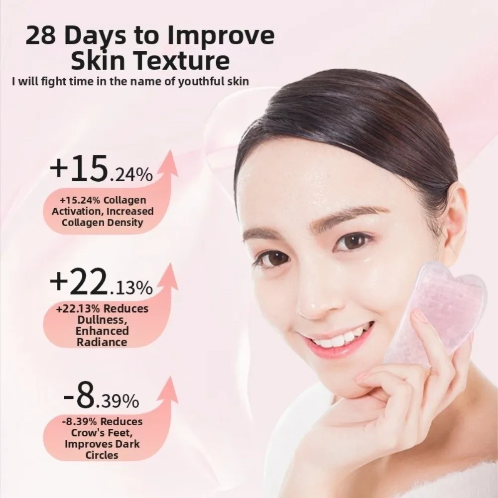 Reduce Puffiness Jade Eye Massage Stick Face Lifting and Tightening Face Relax Sliming Guasha Face Massager Tool Thin Lift