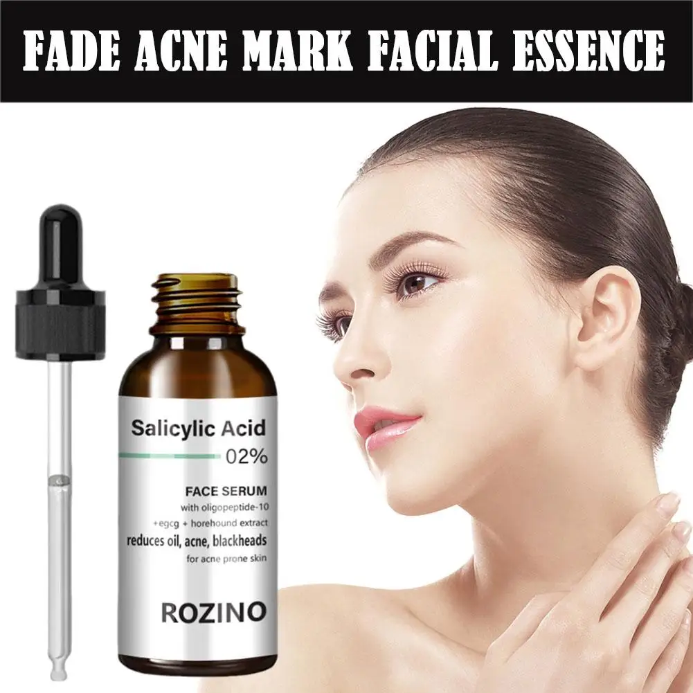 Suero facial con ácido salicílico exfoliante, esencia reparadora de poros lisos, hidratante, reafirmante, Cosméticos Coreanos