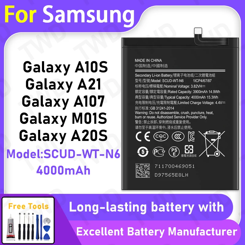 100% New 4000Mah SC…