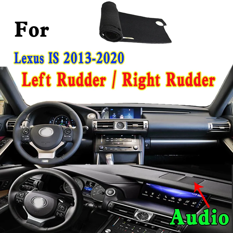 

For Lexus IS III E3 300h Mk3 RC C1 350 Accessories Dashmat Dashboard Cover Instrument Panel Insulation Sunscreen Protective Pad