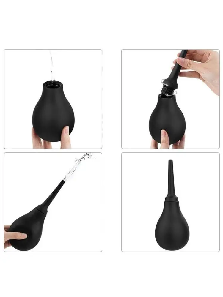 

Silicone Enema Douche Shower Portable Private Hygiene Shower BPA