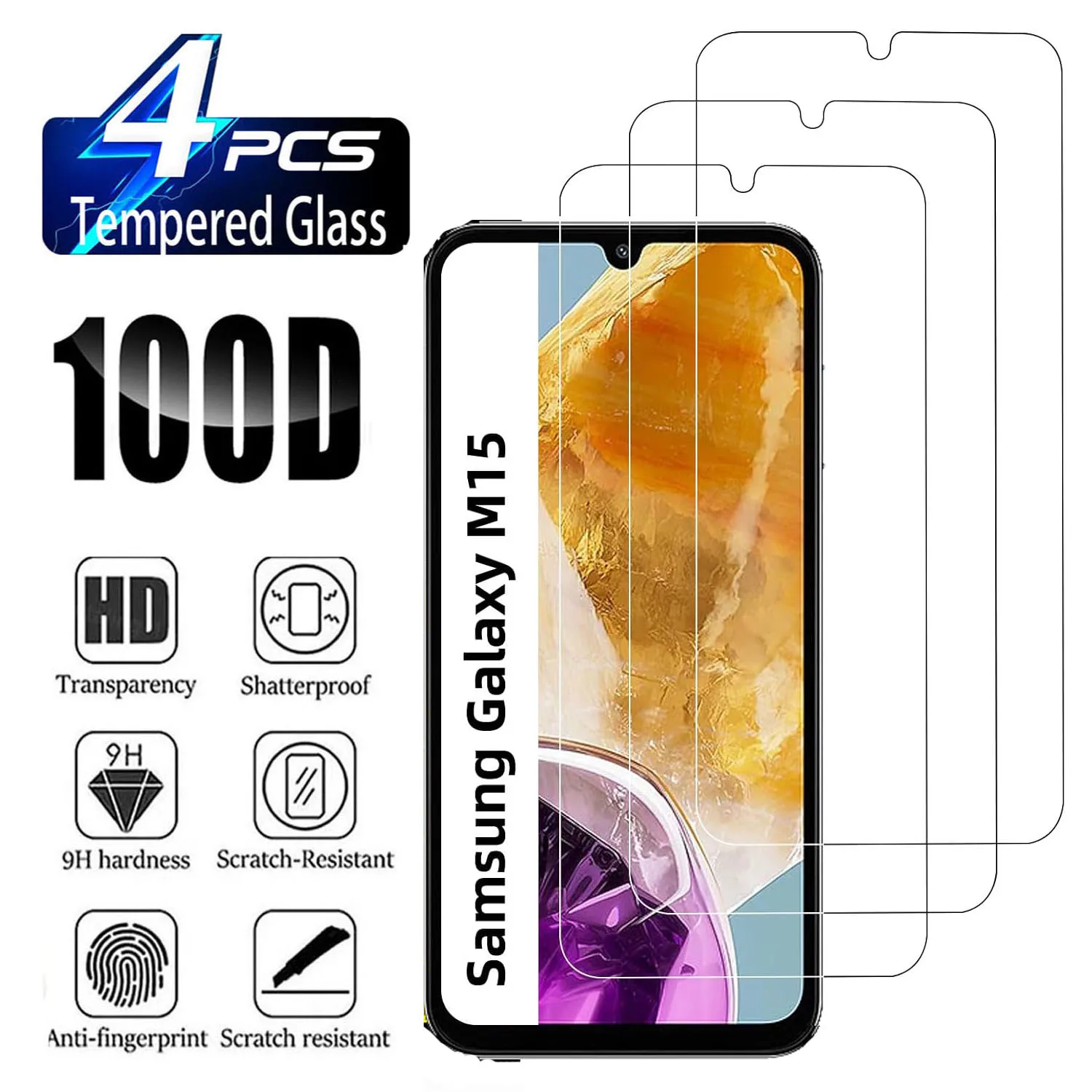 

For Samsung Galaxy F15/M15 5G Tempered Glass Film