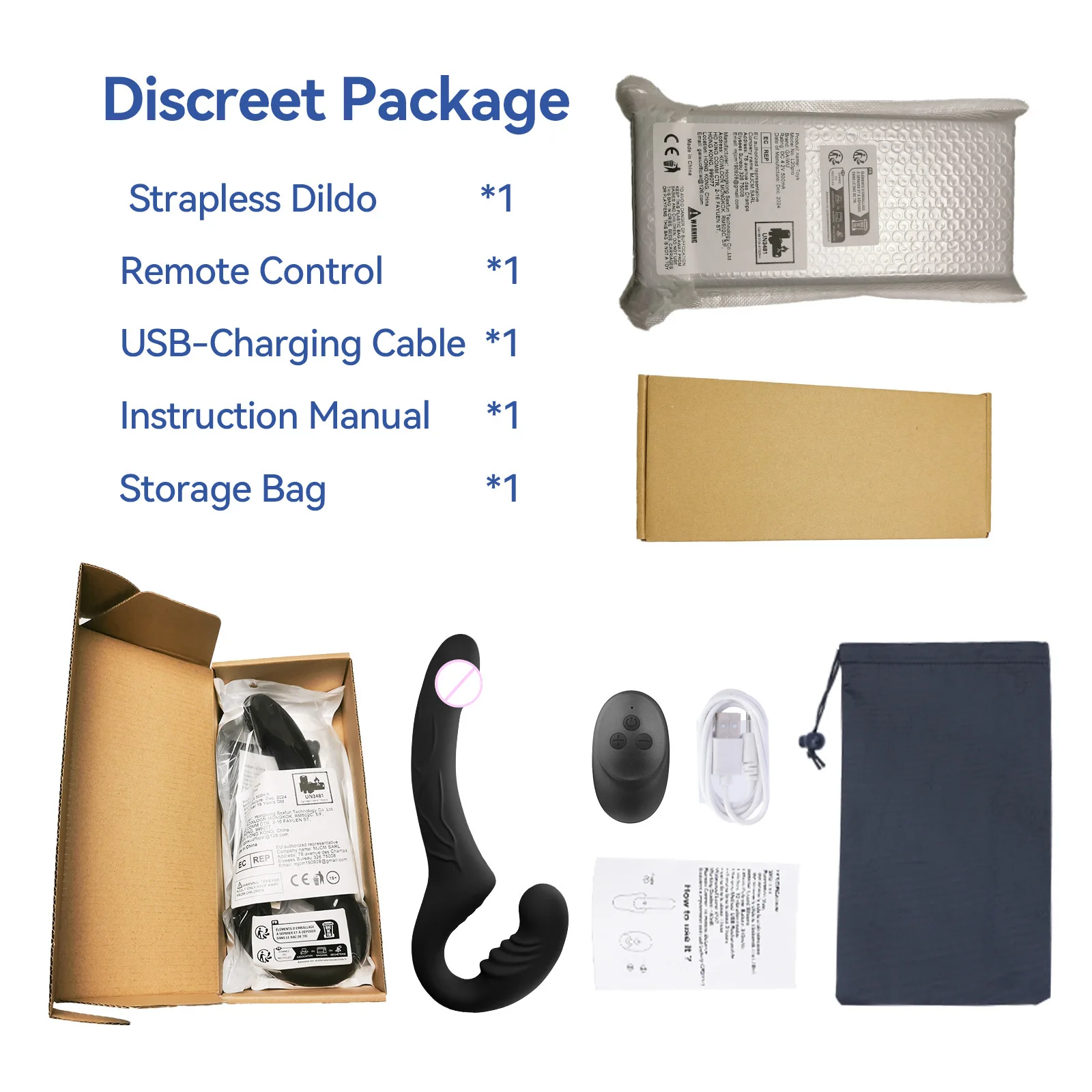 GAIWU 6 بوصة و 4 بوصة حزام على دسار مزدوج الجوانب 10 قوية تهتز الشرج البظر G بقعة هزاز الوتد وألعاب الجنس المثليات #5