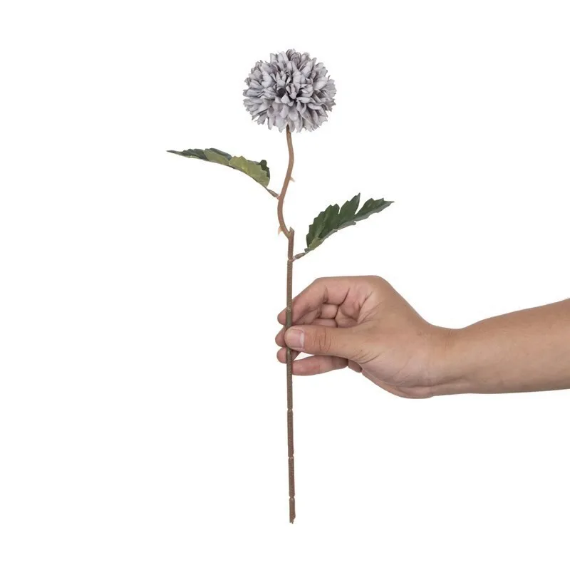 10/15 Stück Künstliche Blumen Seidenkugel Chrysantheme Hochzeits-Brautstrauß Heimtisch Fensterbank Festival-Deko DIY-Geschenk Bühnenrequisiten – Detail 18