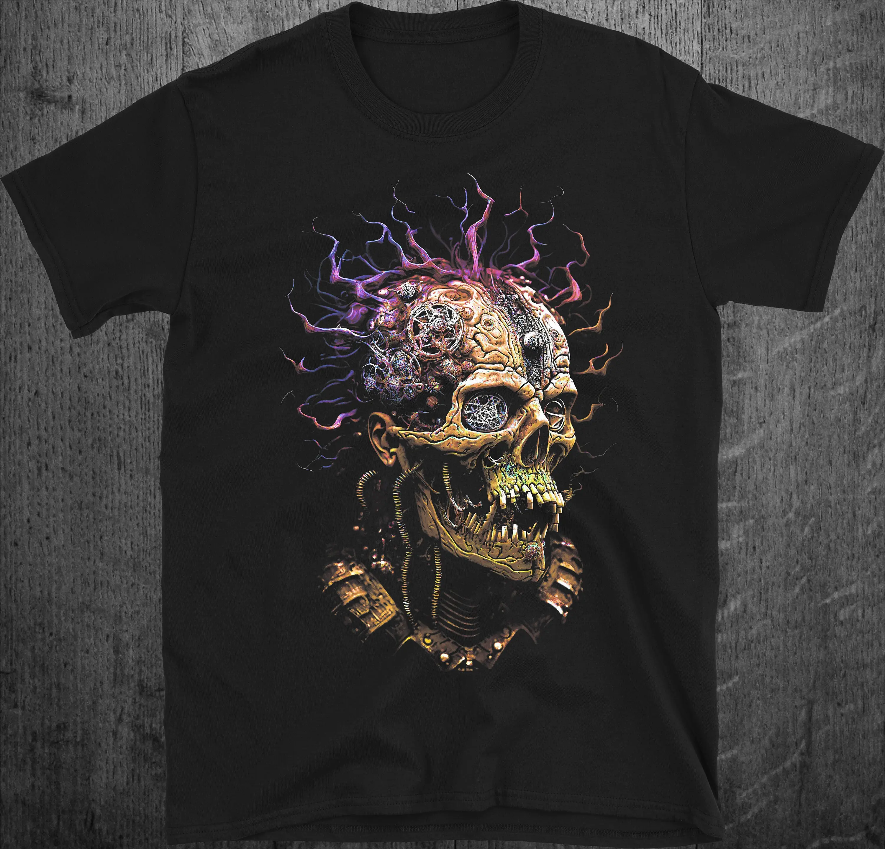 Cybernetic Undeath Zombie T shirt