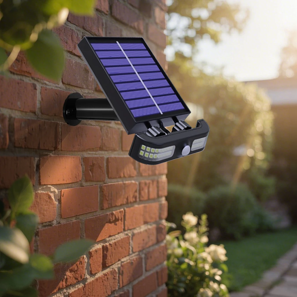 مصباح حديقة شمسي ذكي LED مع مس - مراجعة Smart Garden Smart Fence وسعره