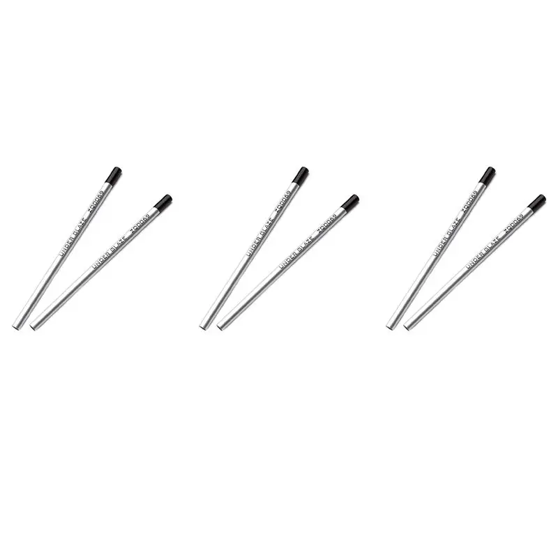 Ingenious-6Pcs Underglaze Pencils, Underglaze Pencils For Pottery,Underglaze Pencil Precision Underglaze Pencil For Pottery A