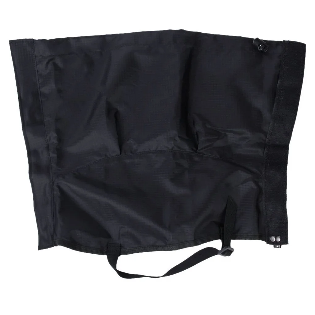 

A Pair of Black Snow Legging Gaiters Waterproof Breathable Size M Windproof Outdoor Ski Hiking Climbing Boot Covers