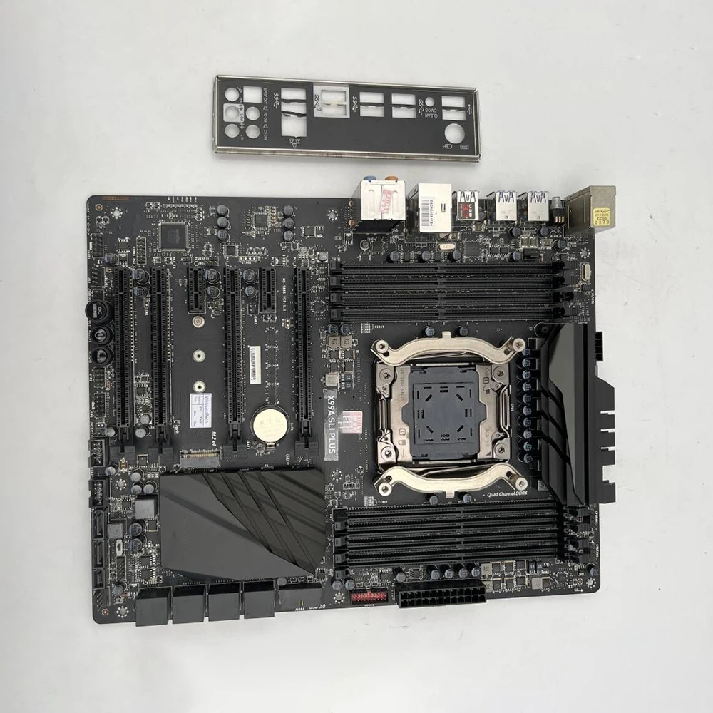 Placa-mãe do Desktop de ATX X99, LGA2011-3, DDR4, 128G, SATA3 * 10, M.2, USB 3.0, 3.1, X99A, SLI PLUS