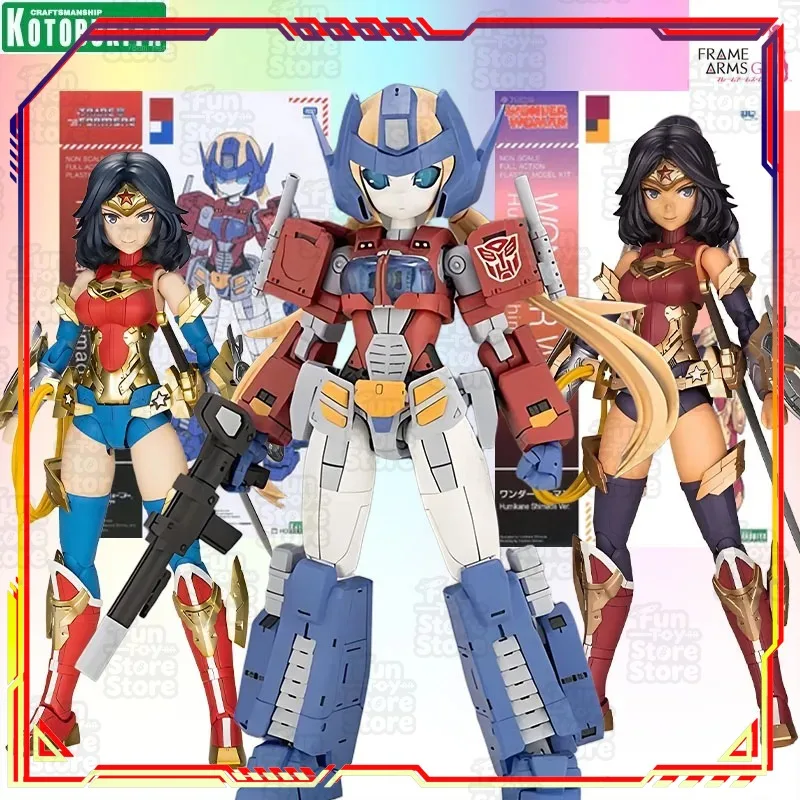 

Kotobukiya Humikane Shimada Frame Arms Girl MODEL KIT Assembly Anime Action Figure Toy Gift for Boys Collectors