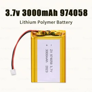 10ベストセールス3.7V 3000MAHリチウムポリマーバッテリー-2