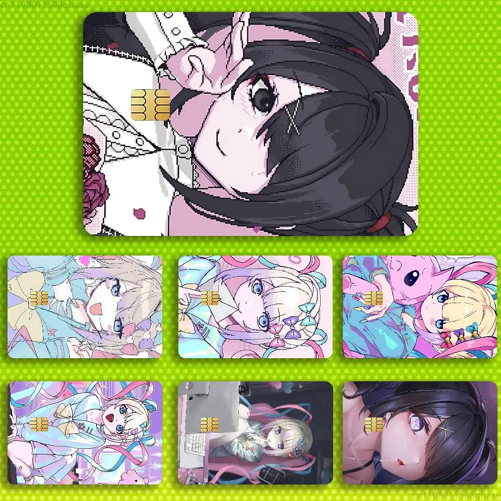 

New Needy Girl Overdose Card Sticker Diy Decorate Exquisite Bank Card Decals Patch Documents Birthday Gift