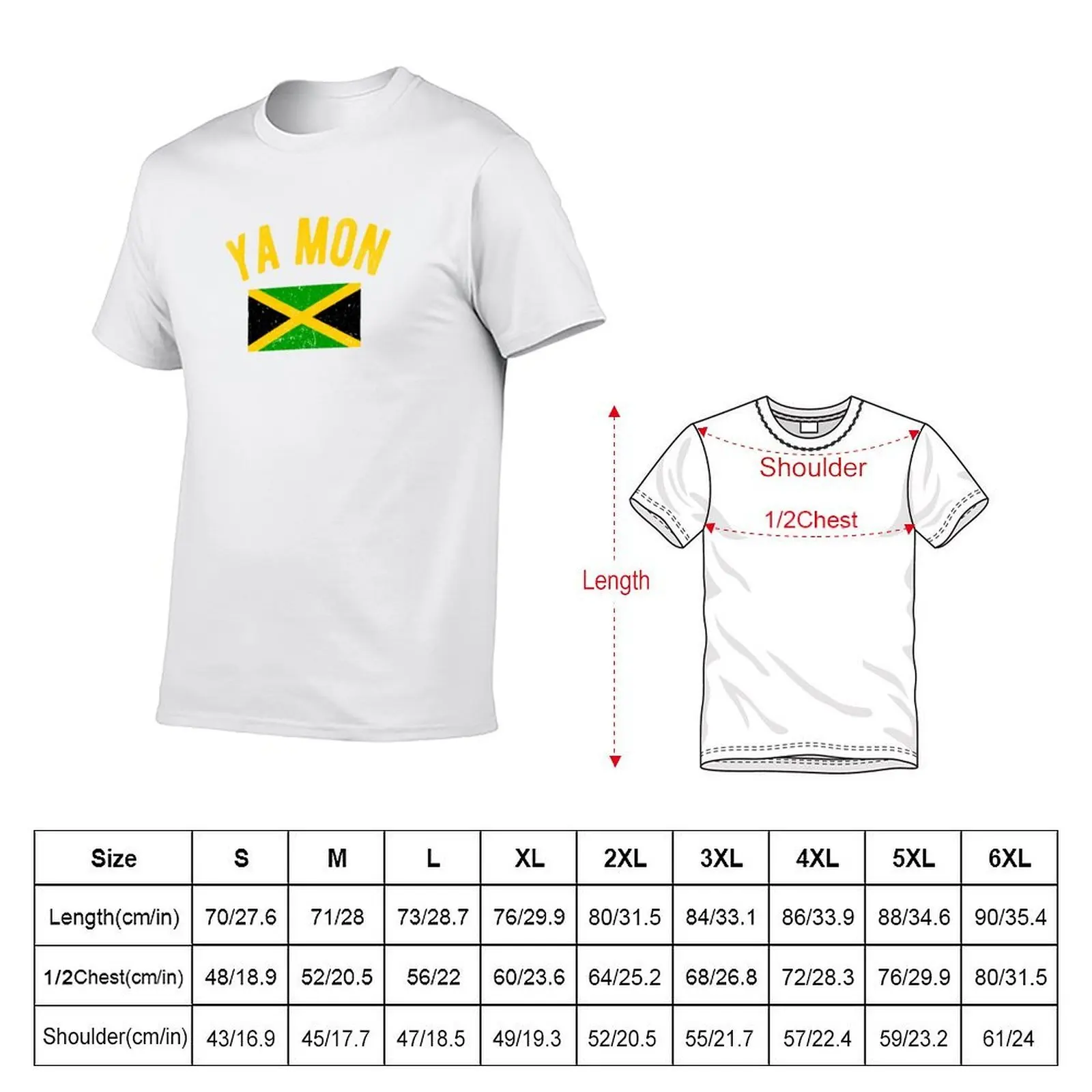 Ya Mon Jamaica Slang Funny Jamaican Phrase T-Shirt summer 2026 cheap stuff shirts graphic tee men
