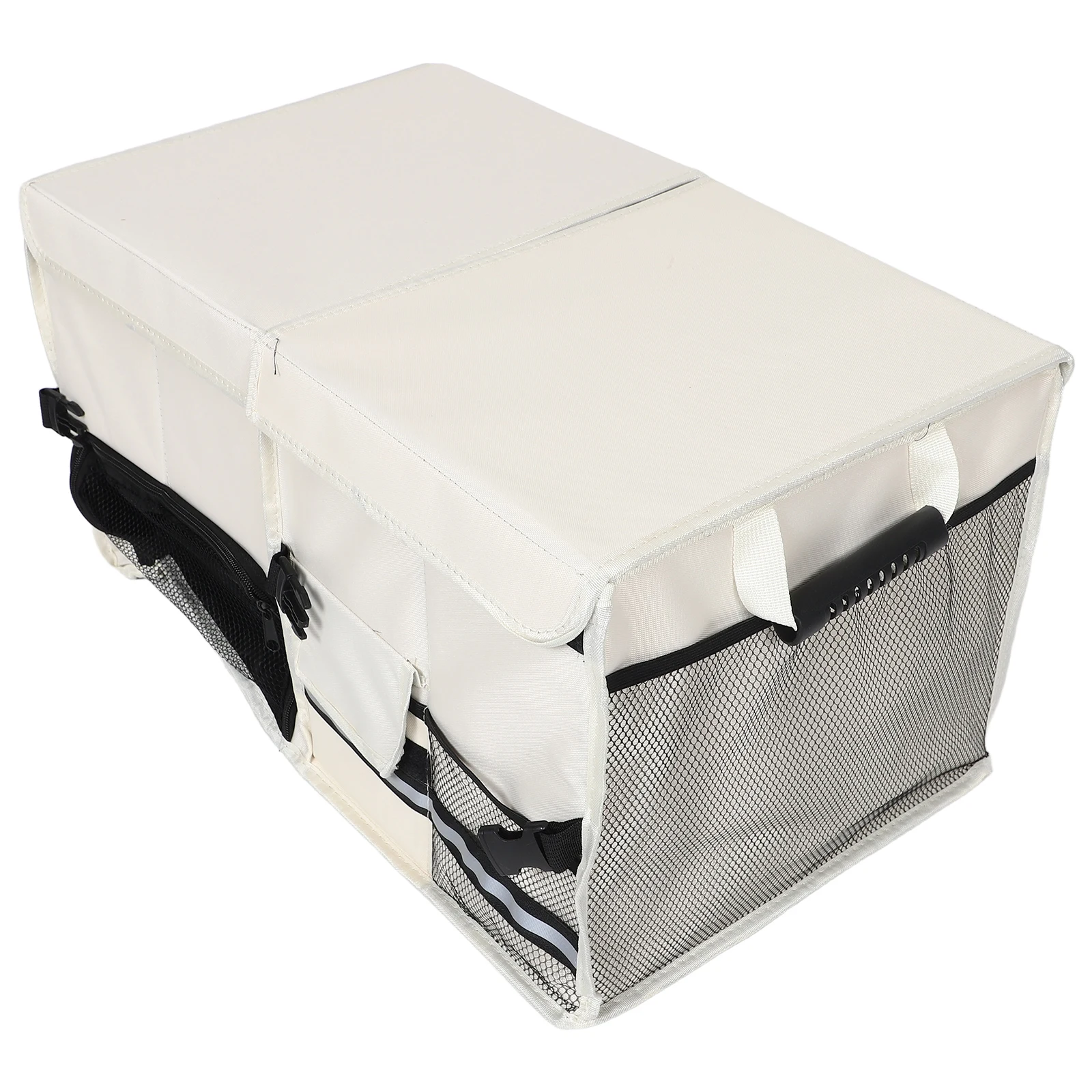 

Car Trunk Storage Box Large Capacity Organizer Easy Clean Oxford Cloth Simple Installation Car Accessories Suv Cargo Bins Heavy