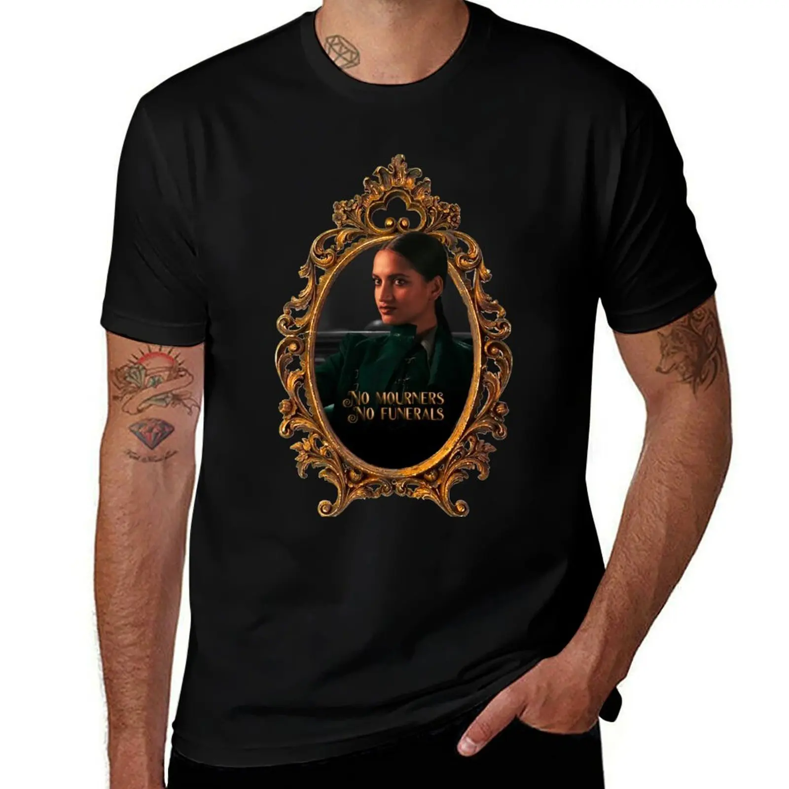 Inej Ghafa - No mourners, no funerals T-Shirt Work Wear Lightweight Tee T-Shirt