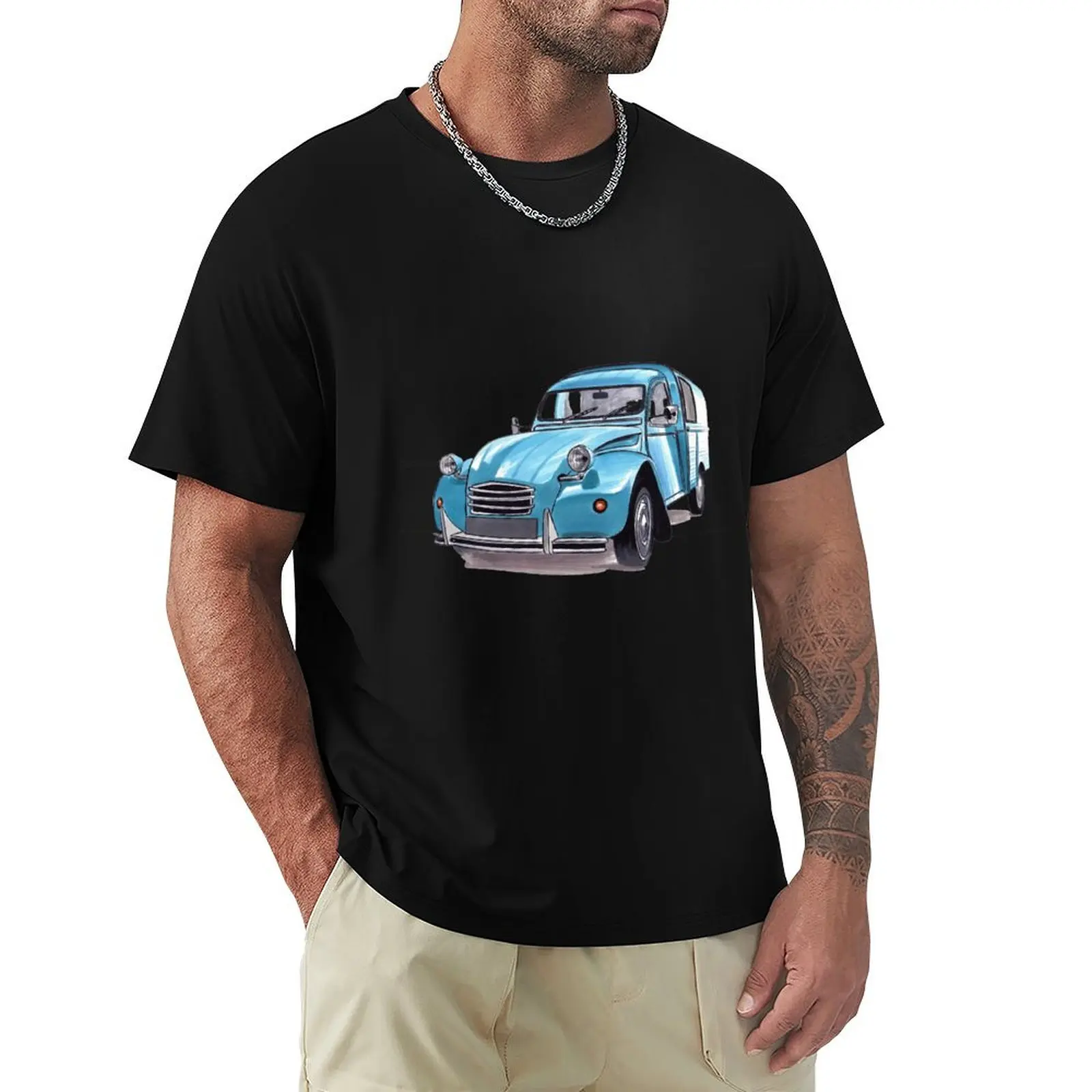 

2CV Fourgonnette T-Shirt heavyweights valentines boutique clothes tshirts personalised summer top black t shirts for men