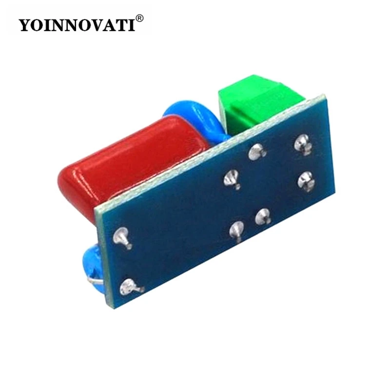 1/2/5pcs RC Absorption/Snubber Circuit Module Relay Contact Protection Resistance Surge Circuit Anti-interference Module
